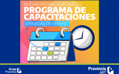 Provincia ART renueva las jornadas de verano y las escuelas para profesionales durante Febrero