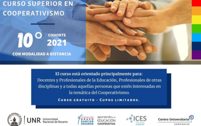 En mayo comienza la edición 2021 del Curso Superior en Cooperativismo con modalidad a distancia