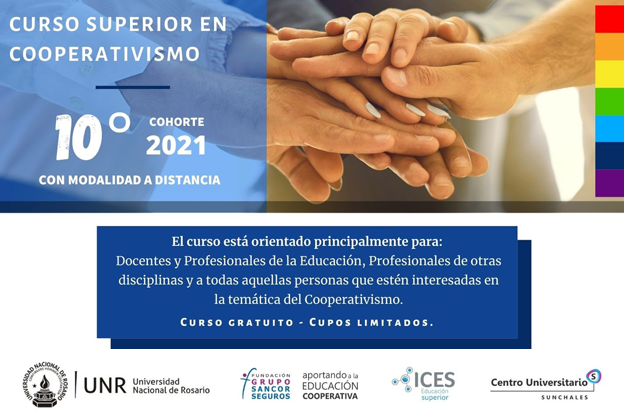 En mayo comienza la edición 2021 del Curso Superior en Cooperativismo con modalidad a distancia