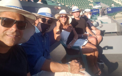 Productores y socios estratégicos de Experta Seguros disfrutaron del Argentina Tenis Open 2021