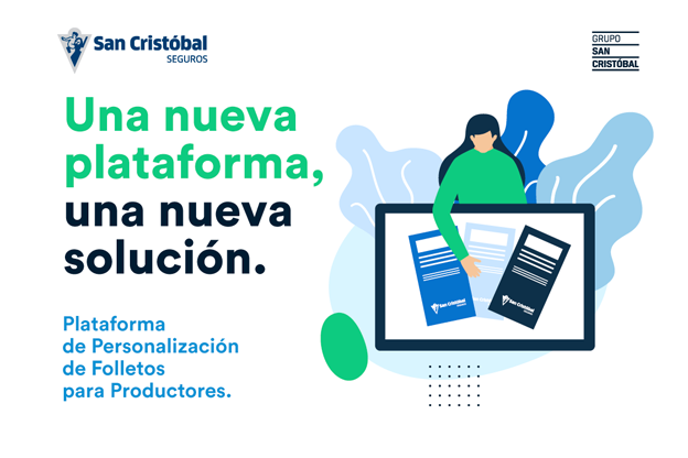 Nuevo producto de San Cristóbal Seguros para Productores: “Personalizá tus folletos”