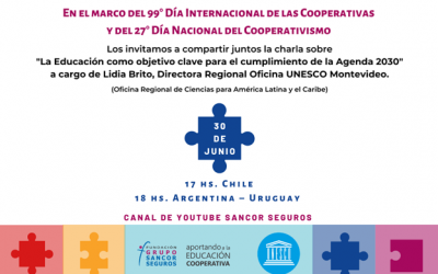 Fundación Grupo Sancor Seguros invita a la disertación “La Educación como objetivo clave para el cumplimiento de la Agenda 2030”