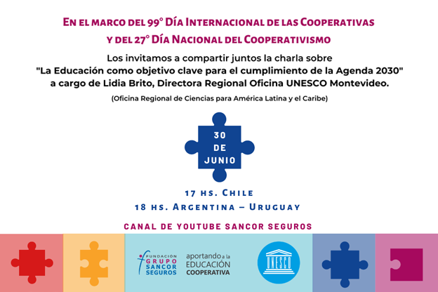 Fundación Grupo Sancor Seguros invita a la disertación “La Educación como objetivo clave para el cumplimiento de la Agenda 2030”