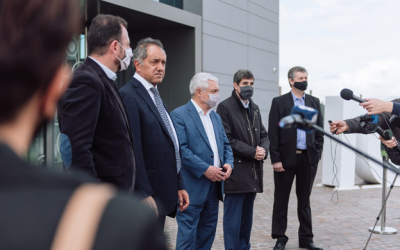 Grupo Sancor Seguros impulsó la visita de una comitiva encabezada por Daniel Scioli y empresarios argentinos