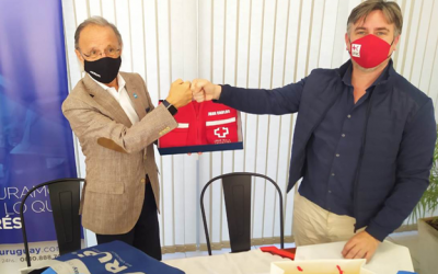 RUS firmó un convenio con la Cruz Roja para articular acciones de cooperación humanitaria