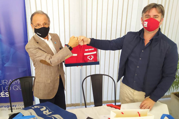 RUS firmó un convenio con la Cruz Roja para articular acciones de cooperación humanitaria