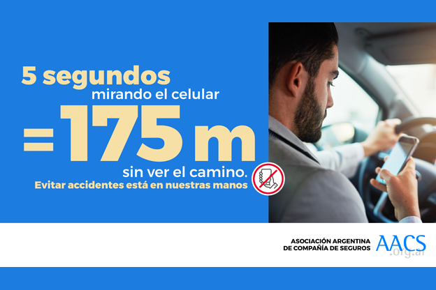 Accidentes de tránsito: el 60% se produce por las distracciones de los conductores