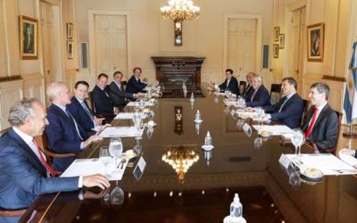 Empresarios se reunieron con Alberto Fernández