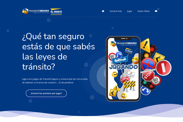 Compañía de Seguros El Norte desarrolla una innovadora campaña de educación vial