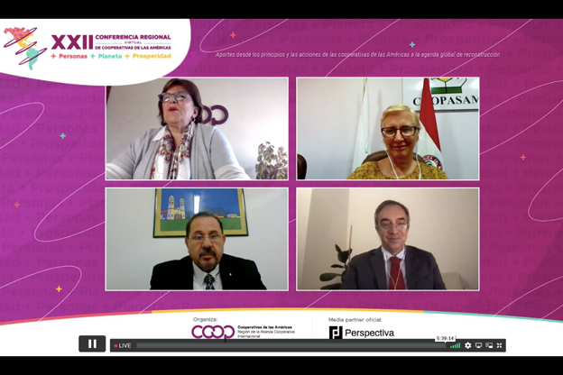 Fundación Grupo Sancor Seguros participó de la XXII Conferencia Regional de Cooperativas de las Américas