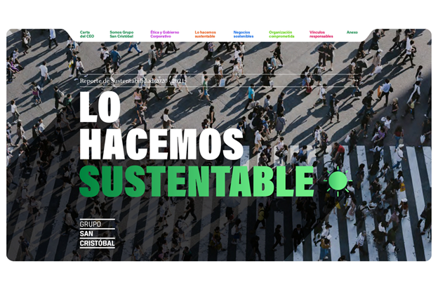 Grupo San Cristóbal presenta su cuarto Reporte de Sustentabilidad