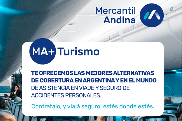 Viajá seguro por Argentina y el mundo con Mercantil Andina