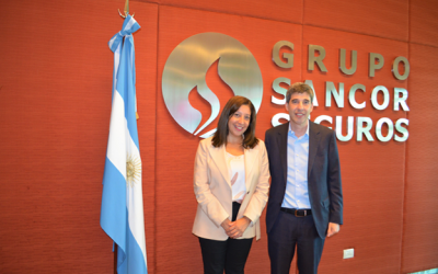 El Grupo Sancor Seguros recibió en Sunchales a la Gobernadora de Río Negro