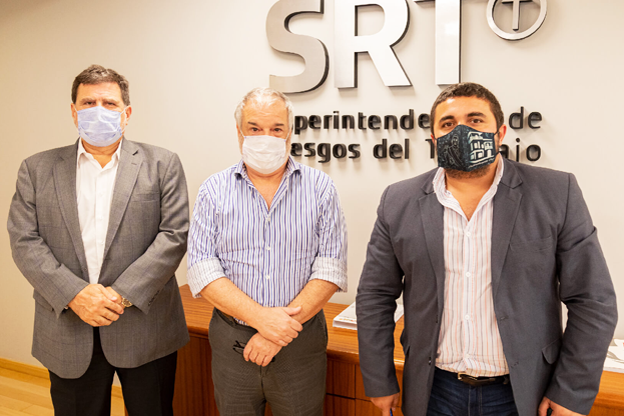 Reunión entre el intendente de Metán y las autoridades de la SRT