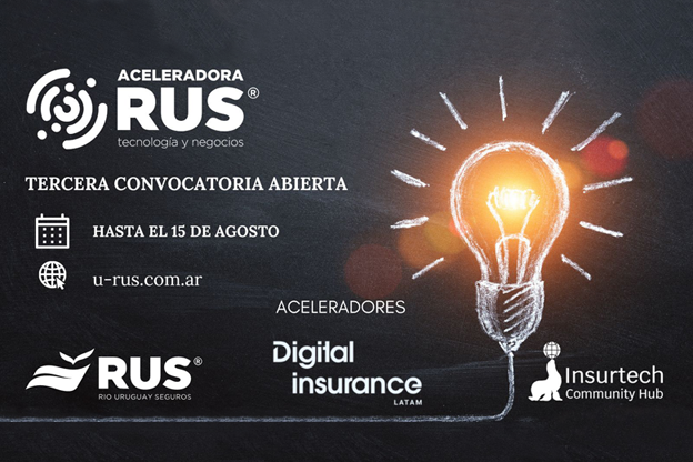 Abrió la 3ª convocatoria de la Aceleradora RUS para startups e insurtechs