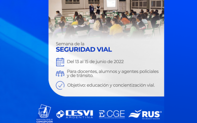Del 13 al 15 de junio se realiza la Semana de la Seguridad Vial