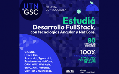 Grupo San Cristóbal y la UTN lanzan un programa gratuito de formación full stack