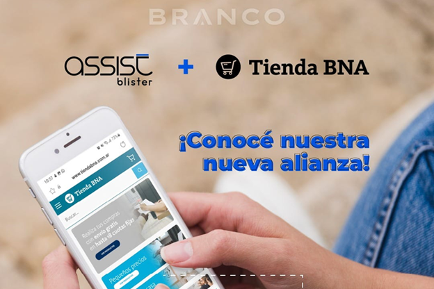 Blister Assist anuncia su alianza comercial con Banco Nación Servicios