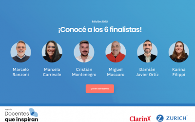 Docentes que Inspiran: Los 6 docentes más inspiradores del país