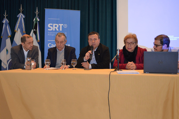 La SRT participó de la capacitación “Seguridad en Obras Civiles y de la industria del petróleo y el gas”