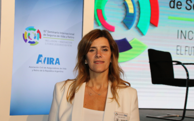 María Inés Guzzi en el 15° Seminario Internacional de Seguros de Vida y Retiro de AVIRA