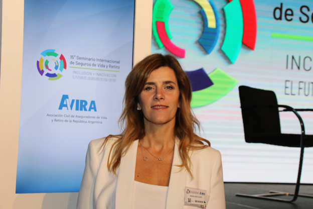 María Inés Guzzi en el 15° Seminario Internacional de Seguros de Vida y Retiro de AVIRA