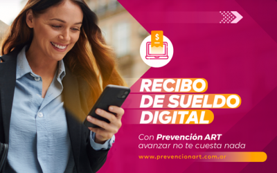 Prevención ART incorpora el servicio de recibo de sueldo digital para todos sus clientes