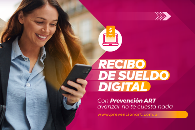 Prevención ART incorpora el servicio de recibo de sueldo digital para todos sus clientes