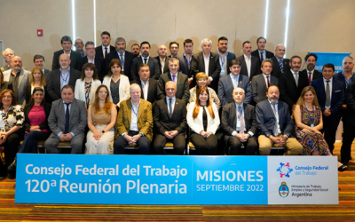 La SRT presente en la 120° Reunión Plenaria del Consejo Federal del Trabajo en Misiones