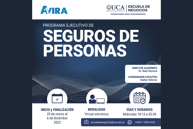 Está abierta la inscripción al Programa Ejecutivo de Seguros de Personas