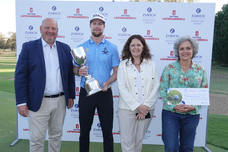 Linus Lilliedahl es el nuevo ganador del Zurich Argentina Swing