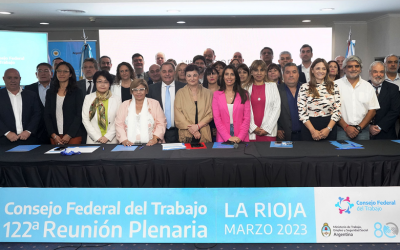 La SRT participó en la 122° Reunión Plenaria del Consejo Federal del Trabajo