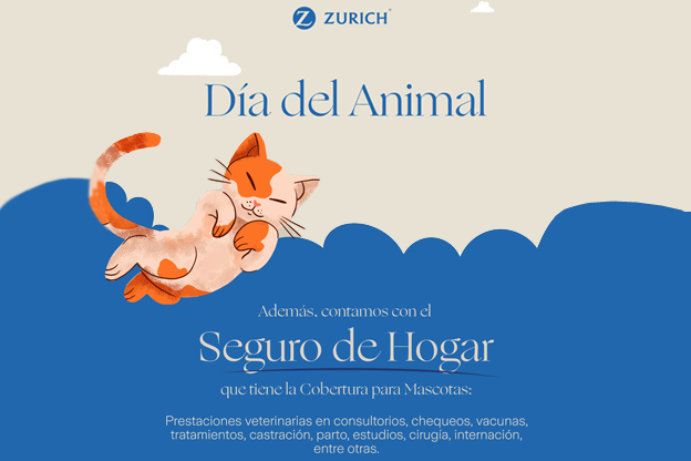 Zurich invita a proteger a las mascotas con un seguro hecho a su medida