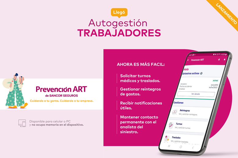Prevención ART lanza un nuevo desarrollo tecnológico pensado para quienes trabajan en las empresas