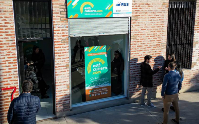RUS y Estacubierto inauguraron un nuevo local comercial en el Barrio Playón de Chacarita