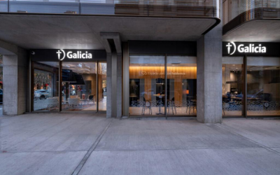 Galicia inaugura una sucursal insignia en Oceana, Puerto Madero