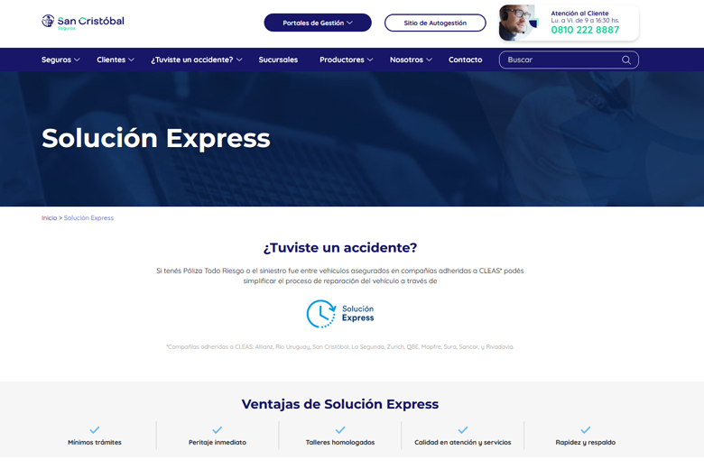 Solución Express cumple 6 años