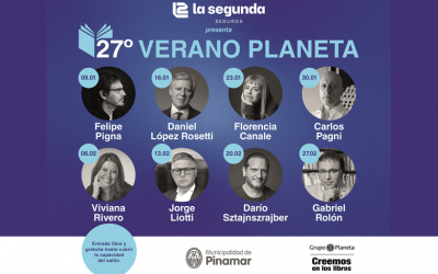 Un verano a pura lectura: comienza una nueva edición del Ciclo de Escritores en la costa argentina