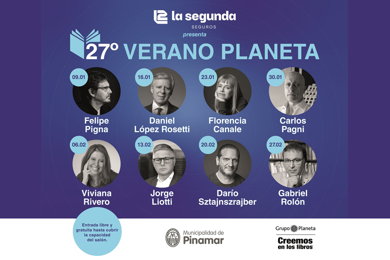 Un verano a pura lectura: comienza una nueva edición del Ciclo de Escritores en la costa argentina