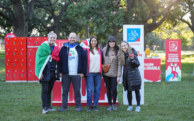 La Caja acompañó la MaraTANA 2024