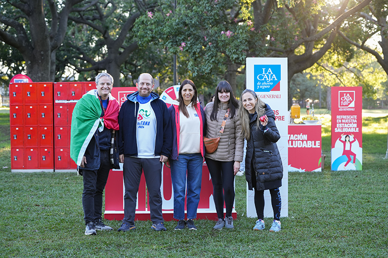 La Caja acompañó la MaraTANA 2024