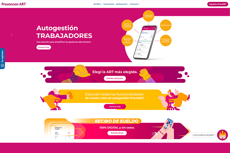 Prevención ART impulsa la Autogestión con plataformas digitales innovadoras