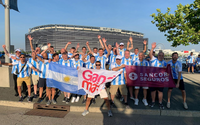 Grupo Sancor Seguros llevó a los ganadores del programa Ganá Más a alentar a la Selección a Estados Unidos