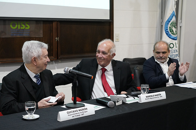 Presentación de la Red Argentina de Innovación para la Prevención (RAIP) en la OISS