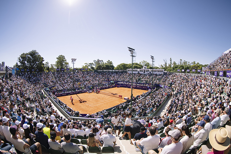 Productores de Experta Seguros, testigos de un momento histórico para el tenis sudamericano