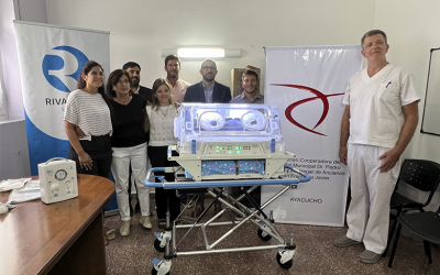 Rivadavia Fundación celebra su 40° aniversario con un valioso aporte al Hospital Solanet de Ayacucho