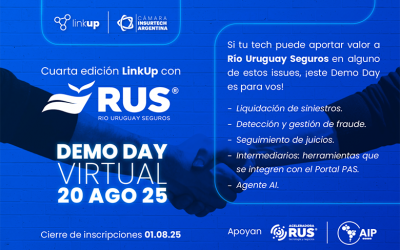 La Cámara Insurtech Argentina lanza una nueva edición de LinkUp junto a RUS: innovación, sinergia y oportunidades para insurtechs 