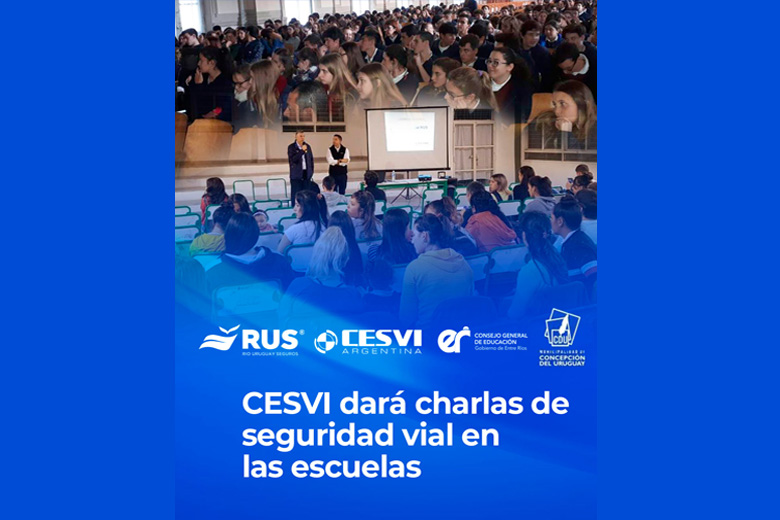 CESVI dará charlas de seguridad vial en las escuelas