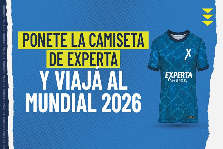 Experta Seguros lanzó “Ponete la camiseta”: una campaña que premia a sus productores con un viaje al Mundial 2026