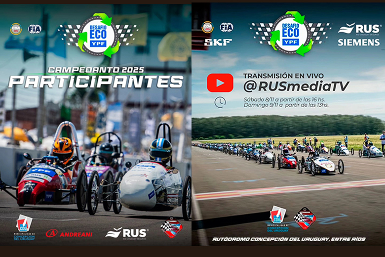 Más de 130 escuelas técnicas de todo el país compiten en el Desafío ECO YPF – Gran Premio RUS en Entre Ríos